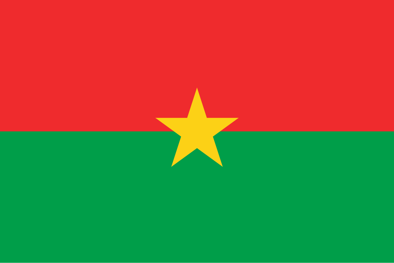 Drapeau du Burkina Faso